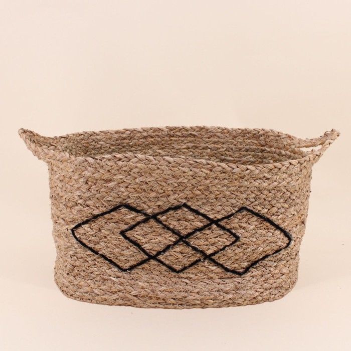Panier en fibres naturelles| Hashtag Déco