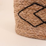 Set de 3 paniers en fibres naturelles beige | Hashtag Déco