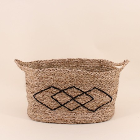 Set de 3 paniers en fibres naturelles beige | Hashtag Déco
