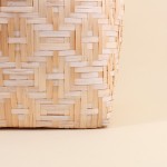 Paniers à linge bambou 48/51cm naturel | Hashtag Déco