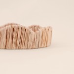 Plateau rond en rotin naturel 25cm | Hashtag Déco