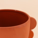 Cache pot dolomite terracotta 18,7cm | Hashtag Déco