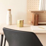Set de 3 boites rondes en métal doré martelé | Hashtag Déco