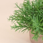 Plante artificielle pot papier maché beige | Hashtag Déco