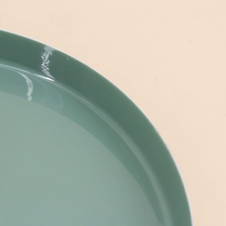Set de 3 plateaux ronds bois colorés originaux | Hashtag Déco