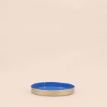 Set de 3 plateaux ronds bois colorés originaux | Hashtag Déco