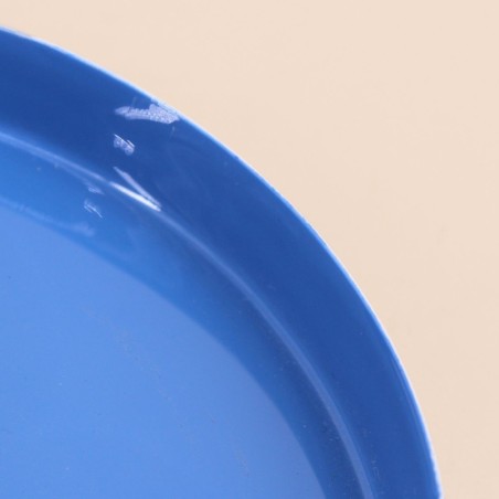 Set de 3 plateaux ronds bois colorés originaux | Hashtag Déco