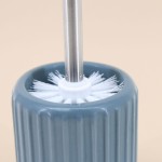 Brosse wc en résine bleue élégante | Hashtag Déco