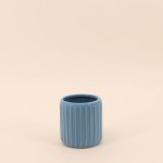 Set accessoires salle de bain résine bleue | Hashtag Déco