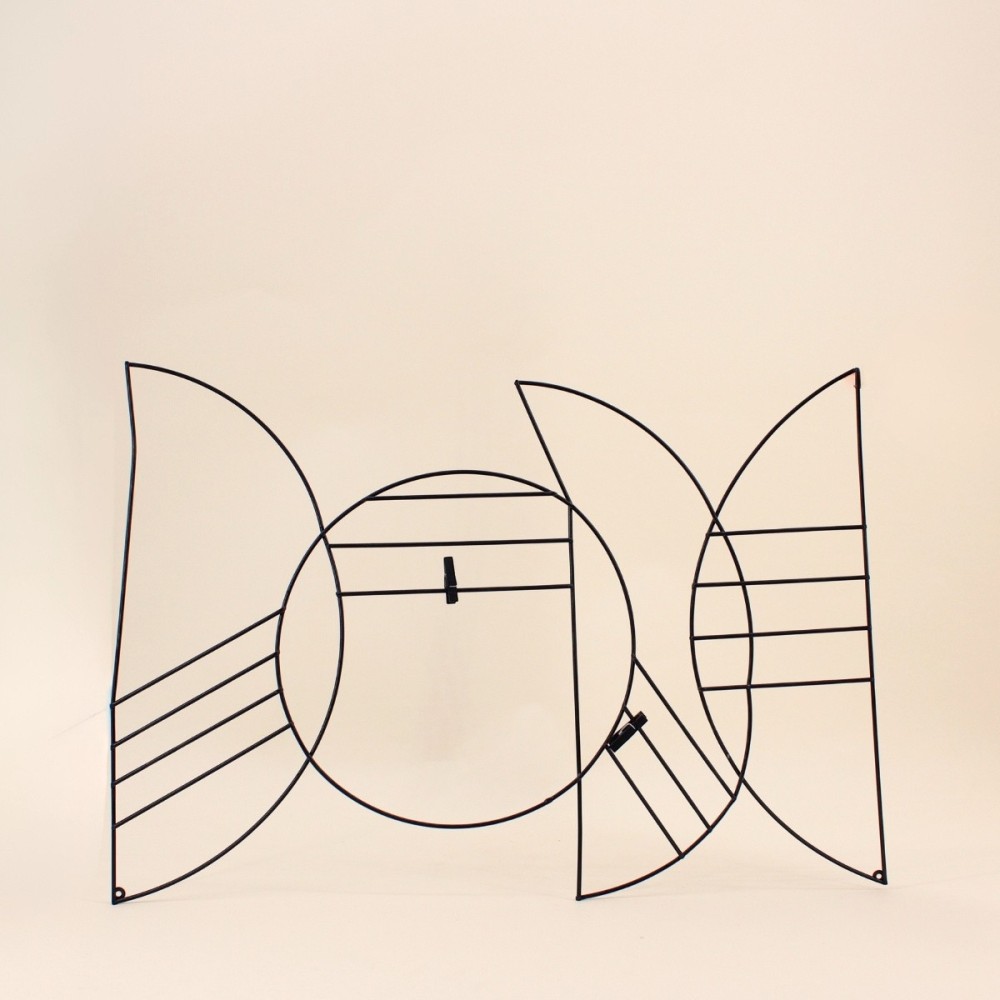 Pêle-mêle métal noir 60x40cm élégant | Hashtag Déco Pêle-mêle métal noir 60x40cm élégant | Hashtag Déco