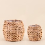 Set de 2 cache-pot suspendu jonc de mer naturel | Hashtag Déco