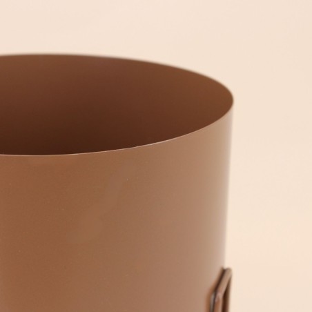 Lot de 3 cache-pots métal coloré 16,5cm | Hashtag Déco