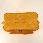 Glacière en tissu feuillage jaune | Hashtag Déco