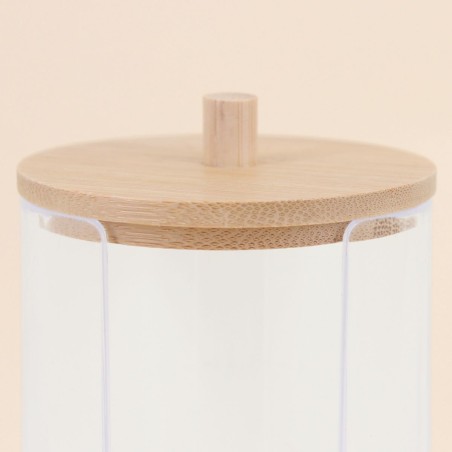 Set de 3 accessoires en bambou blanc pour salle de bain | Hashtag Déco