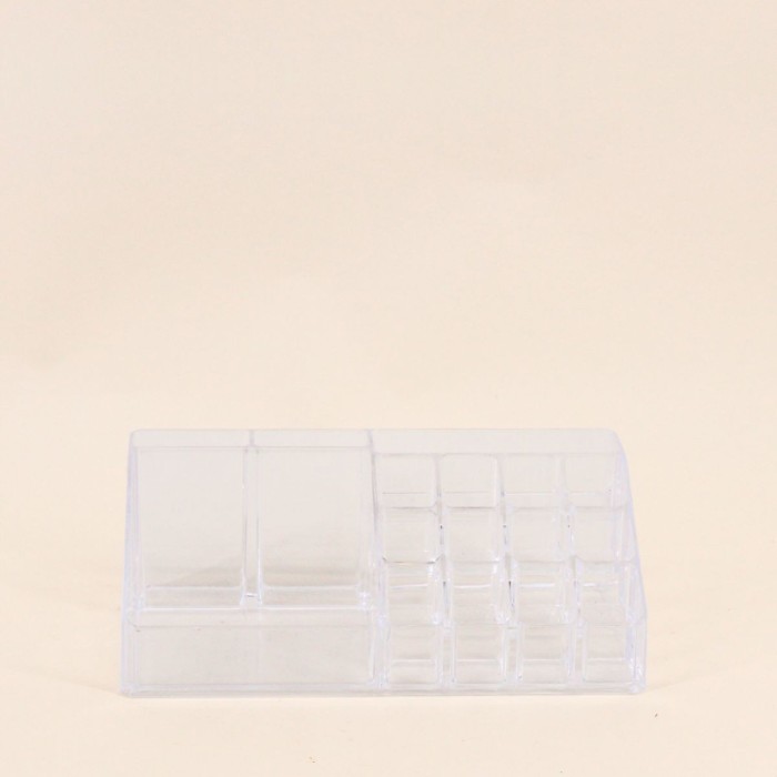Organisateur à cosmétiques transparent acrylique | Hashtag Déco