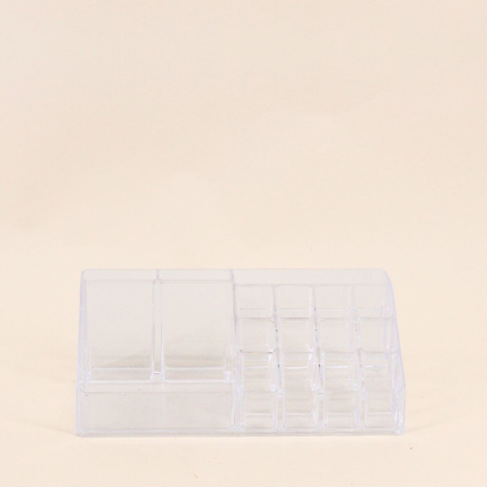 Organisateur à cosmétiques transparent acrylique | Hashtag Déco