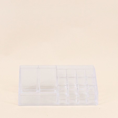 Organisateur à cosmétiques transparent acrylique | Hashtag Déco