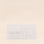 Organisateur à cosmétiques transparent acrylique | Hashtag Déco
