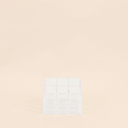 Organisateur à cosmétiques plastique 9x9cm | Hashtag Déco