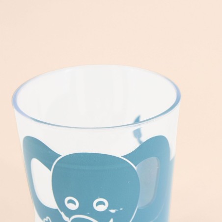 Set accessoires bambou bleu salle de bain enfant | Hashtag Déco