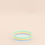 Porte-savon rond multicolore céramique 11cm | Hashtag Déco