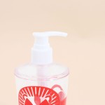Distributeur de savon lion en céramique rouge | Hashtag Déco