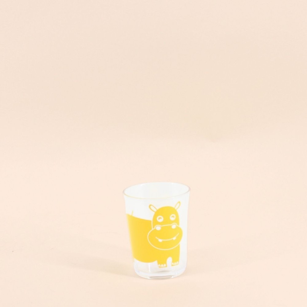 Gobelet salle de bain hippo jaune en céramique | Hashtag Déco Gobelet salle de bain hippo jaune en céramique | Hashtag Déco