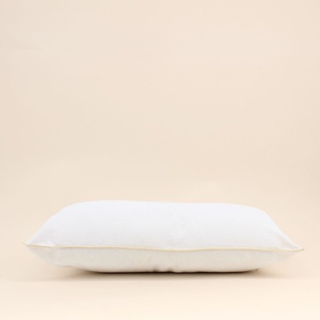 Coussin 30x40cm en tissu bleu | Hashtag Déco