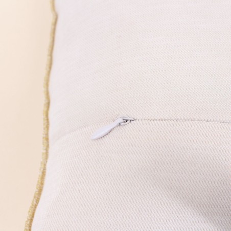 Coussin 30x40cm en tissu bleu | Hashtag Déco