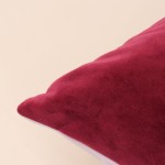 Coussin satiné 45x45cm bleu pour salon élégant | Hashtag Déco