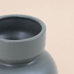 Vase en céramique bleu 15cm élégant et moderne | Hashtag Déco