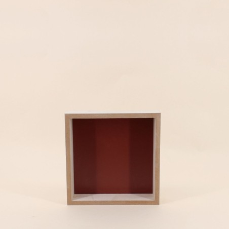 Lot de 3 étagères murales bois blanc | Hashtag Déco