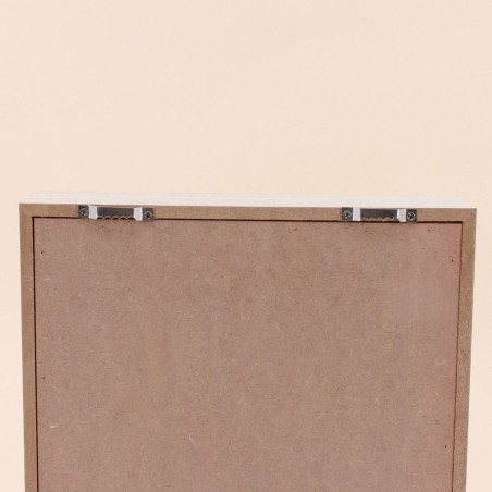Lot de 3 étagères murales bois blanc | Hashtag Déco