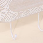 Porte manteau bois et métal blanc | Hashtag Déco