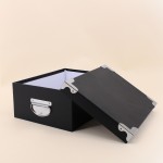 Lot de 6 boites carton rose, blanc, noir | Hashtag Déco