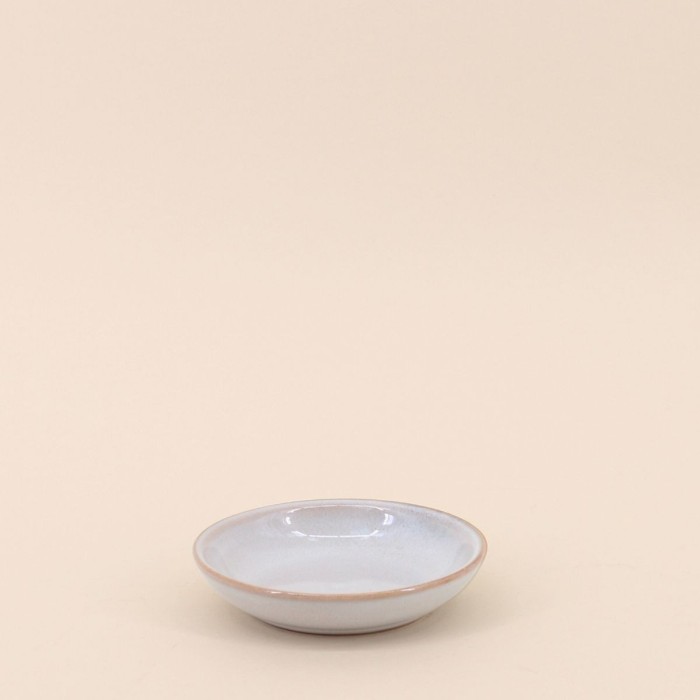 Vide poche rond céramique marron 11,5cm | Hashtag Déco