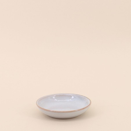 Vide poche rond céramique marron 11,5cm | Hashtag Déco