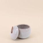 Vide poche céramique rond blanc 11,5cm | Hashtag Déco