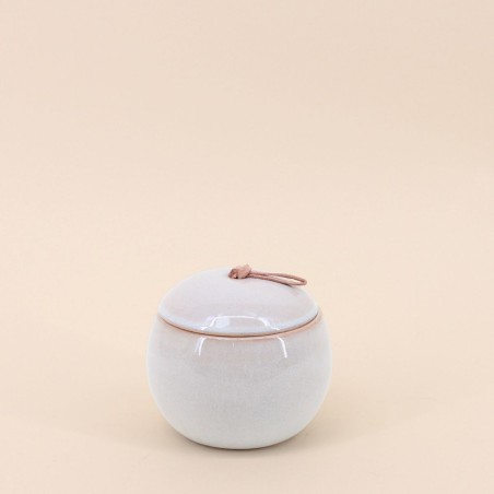 Vide poche céramique rond blanc 11,5cm | Hashtag Déco