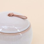 Vide poche céramique rond blanc 11,5cm | Hashtag Déco