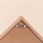 Lot de 2 étagères murale bois bleu maison | Hashtag Déco