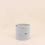 Lot de 2 paniers blancs en corde | Hashtag Déco