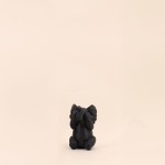 Set de 3 éléphants sages en résine noire | Hashtag Déco