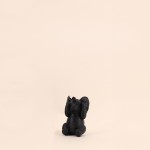 Set de 3 éléphants sages en résine noire | Hashtag Déco