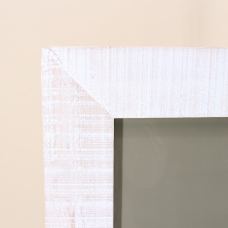 Cadre photo bois blanc 52x62cm, élégant et naturel | Hashtag Déco