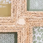 Cadres multivues en corde de maïs naturel | Hashtag Déco