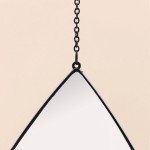 Lot de 3 miroirs goutte métal argenté | Hashtag Déco