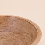 Coupe sur pied en bois naturel 12x20cm | Hashtag Déco