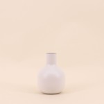 Vase en métal beige 15x10cm élégant et moderne | Hashtag Déco