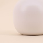 Vase en métal beige 15x10cm élégant et moderne | Hashtag Déco